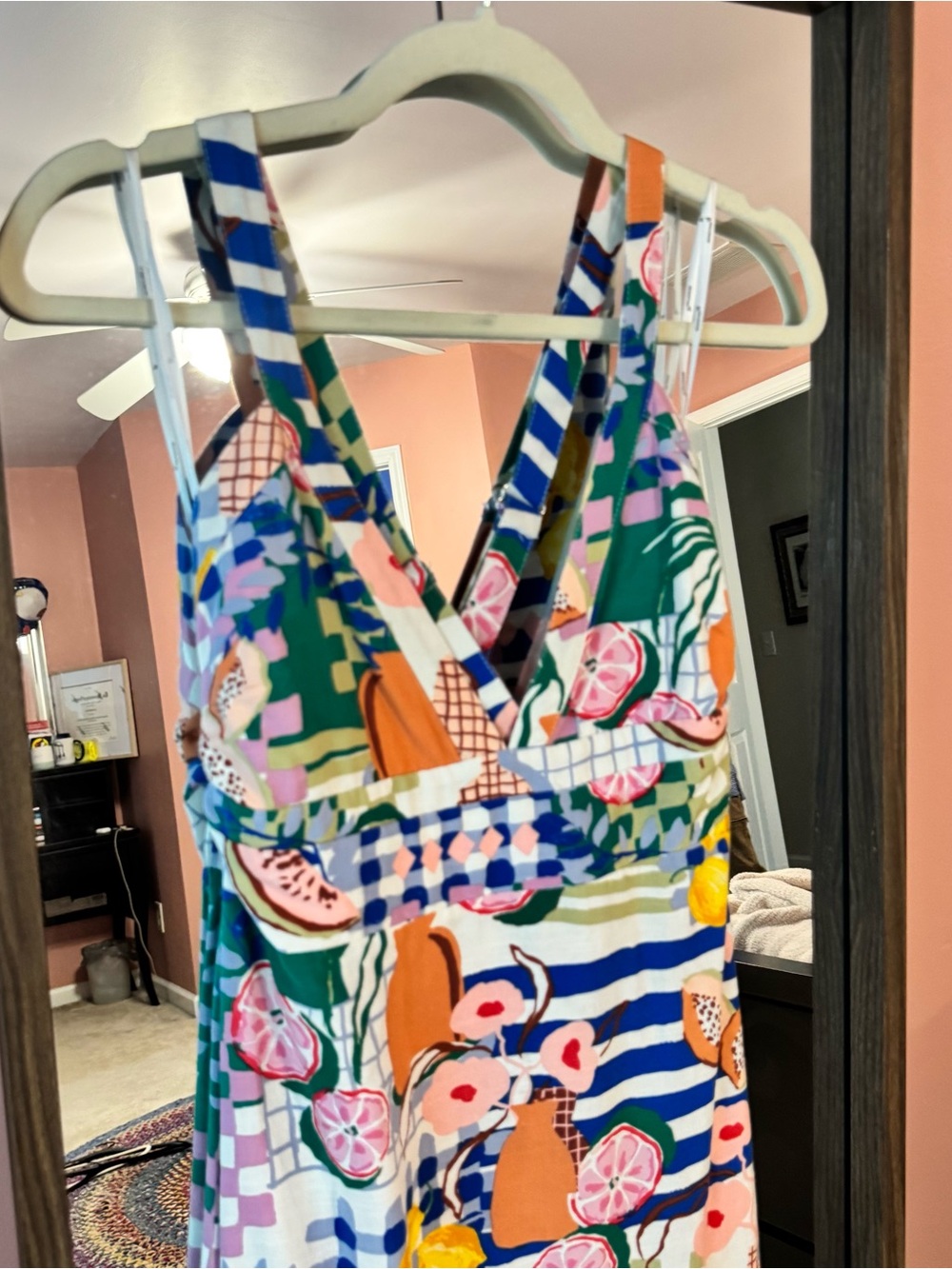 MINKPINK Multicolor Printed Strappy Dress - Picture 2 of 5
